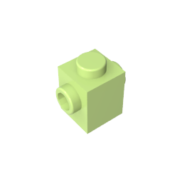 47905 | Brick, Modified 1 x 1 with Studs on 2 Sides, Opposite