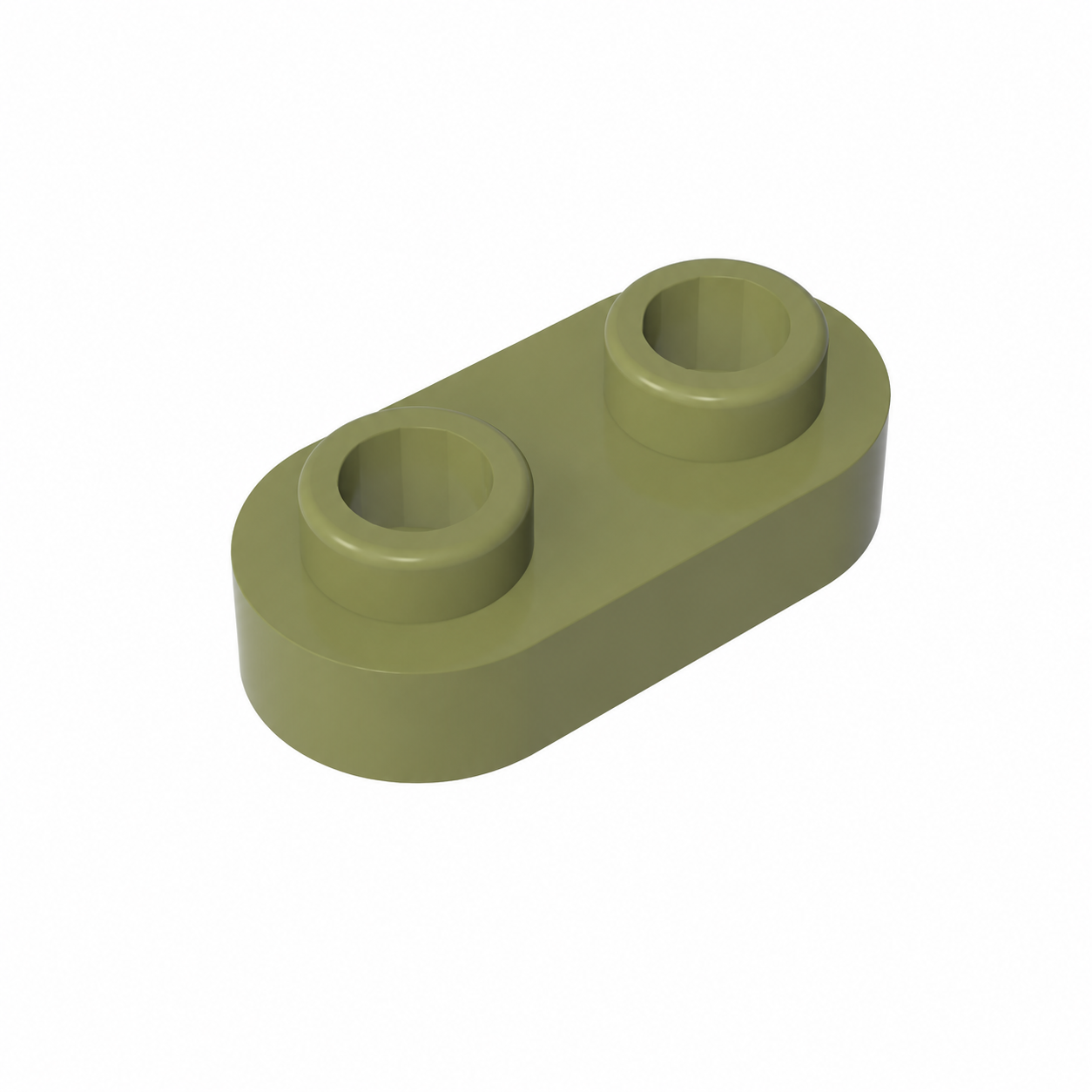 35480 | Plate, Round 1 x 2 with Open Studs