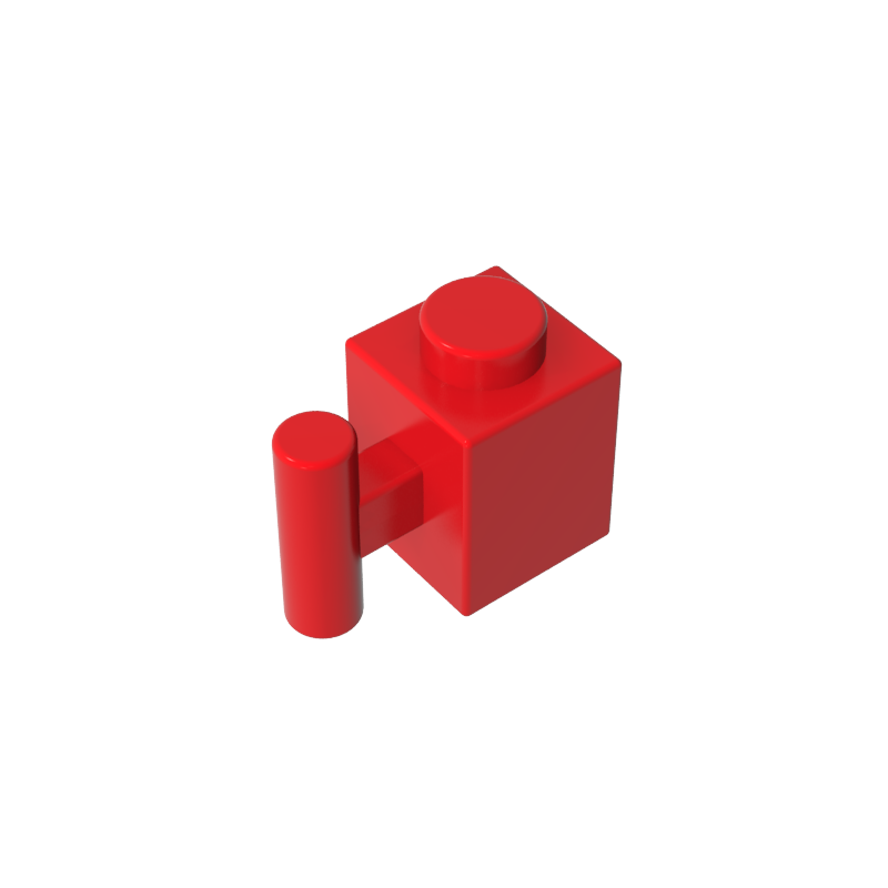 2921 | Brick, Modified 1 x 1 with Bar Handle