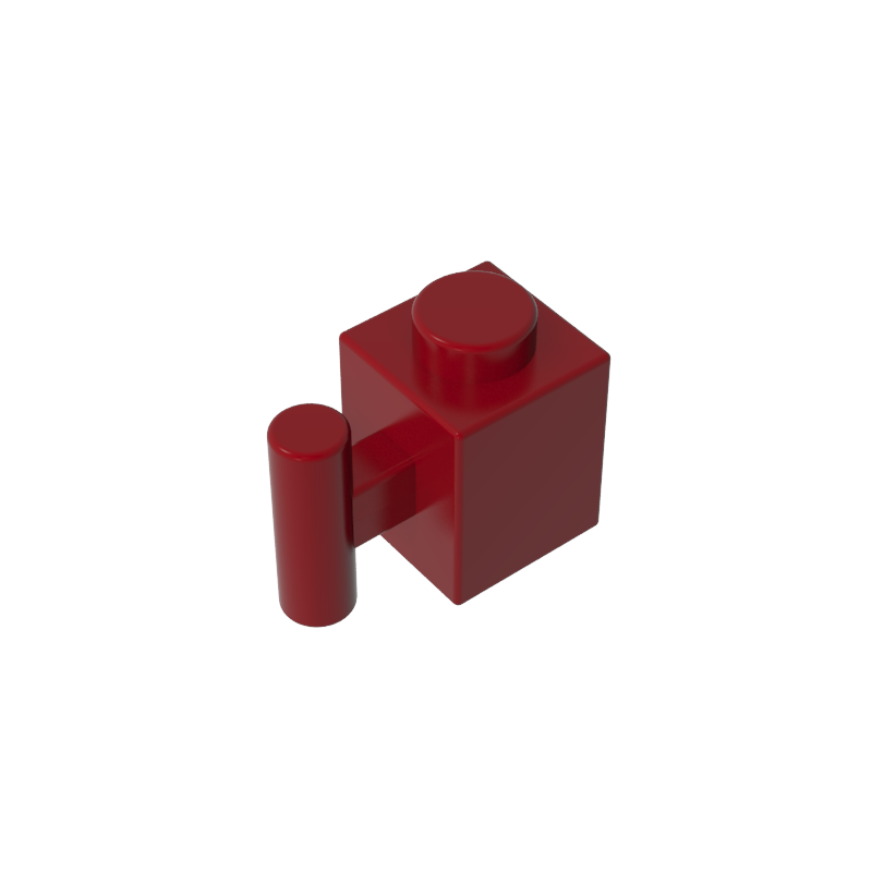 2921 | Brick, Modified 1 x 1 with Bar Handle