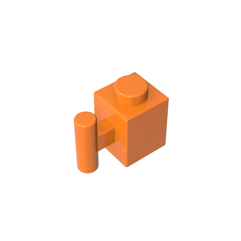 2921 | Brick, Modified 1 x 1 with Bar Handle