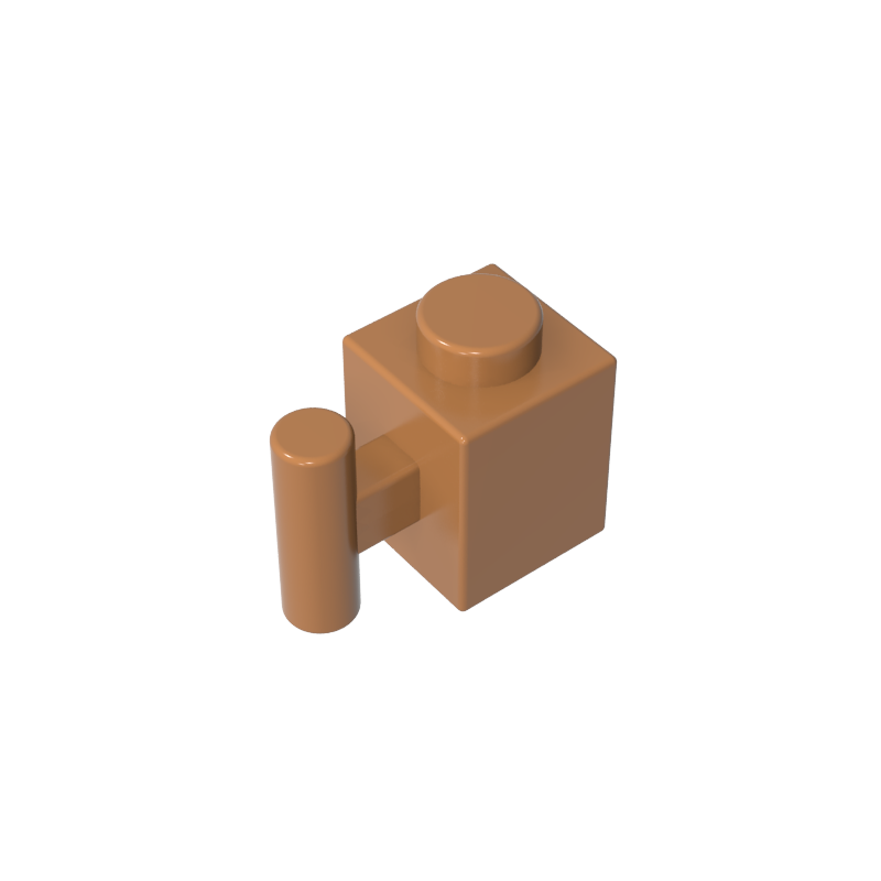 2921 | Brick, Modified 1 x 1 with Bar Handle