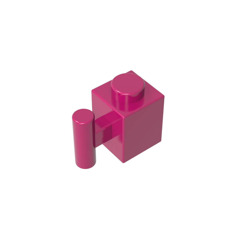 2921 | Brick, Modified 1 x 1 with Bar Handle