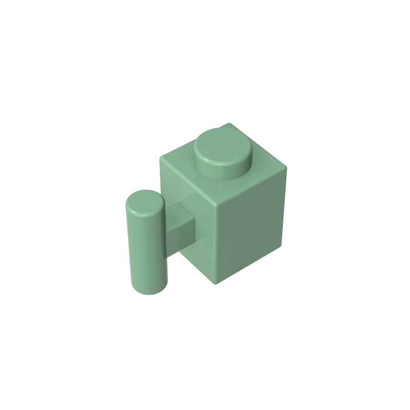 2921 | Brick, Modified 1 x 1 with Bar Handle