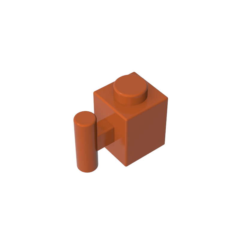 2921 | Brick, Modified 1 x 1 with Bar Handle