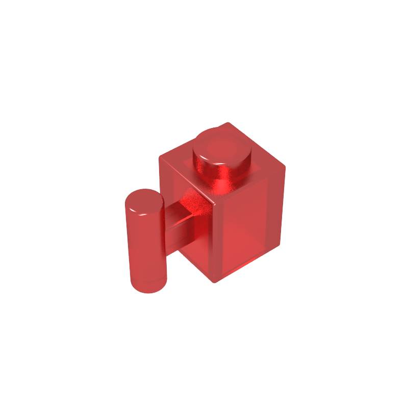2921 | Brick, Modified 1 x 1 with Bar Handle