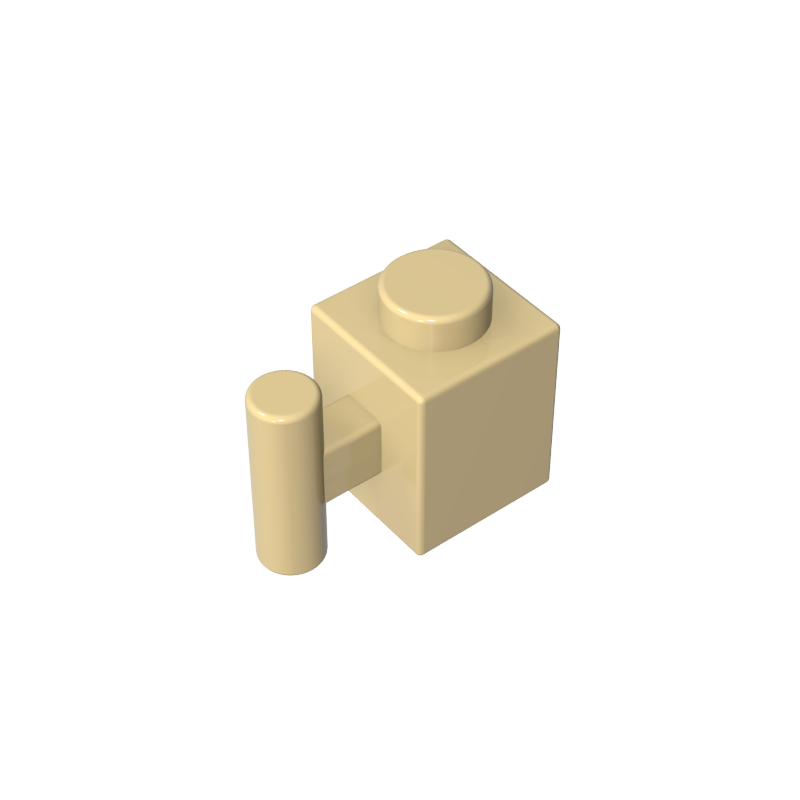 2921 | Brick, Modified 1 x 1 with Bar Handle