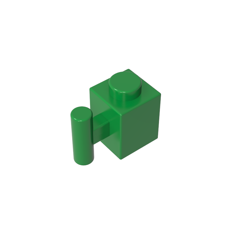 2921 | Brick, Modified 1 x 1 with Bar Handle