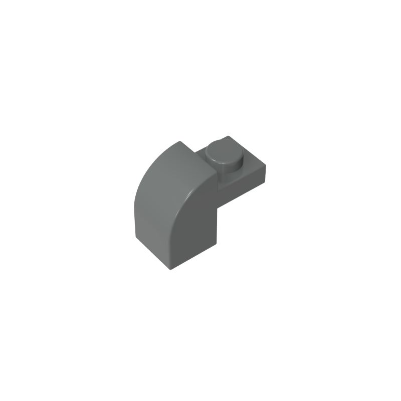 6091 | Slope, Curved 2 x 1 x 1 1/3 with Recessed Stud