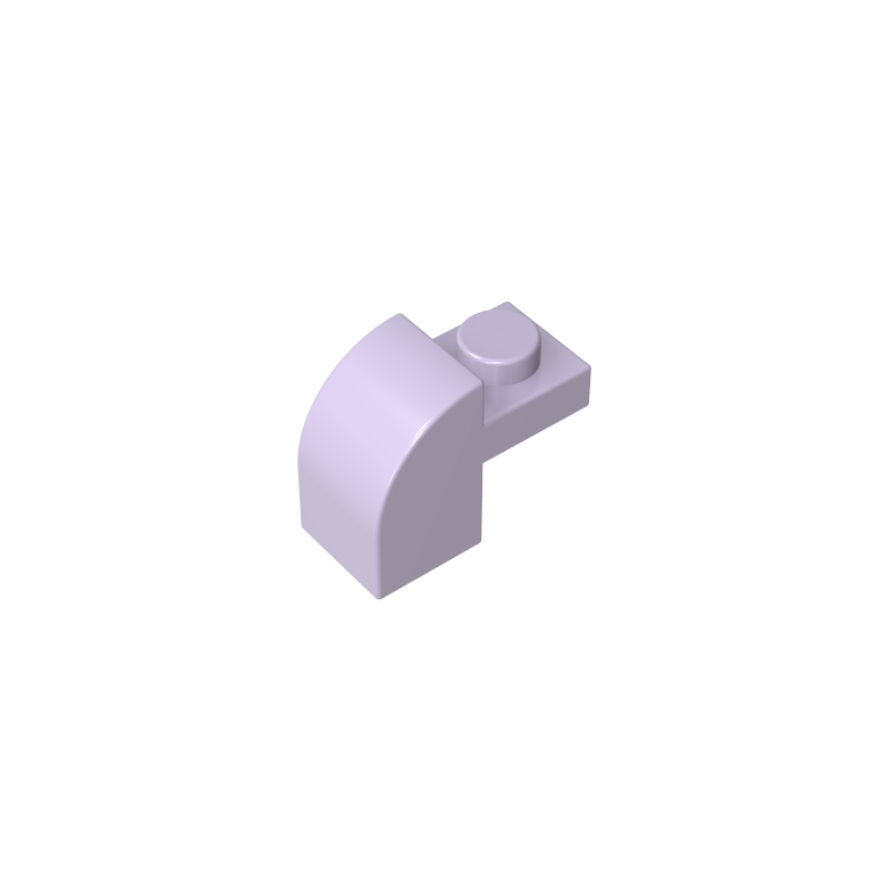 6091 | Slope, Curved 2 x 1 x 1 1/3 with Recessed Stud