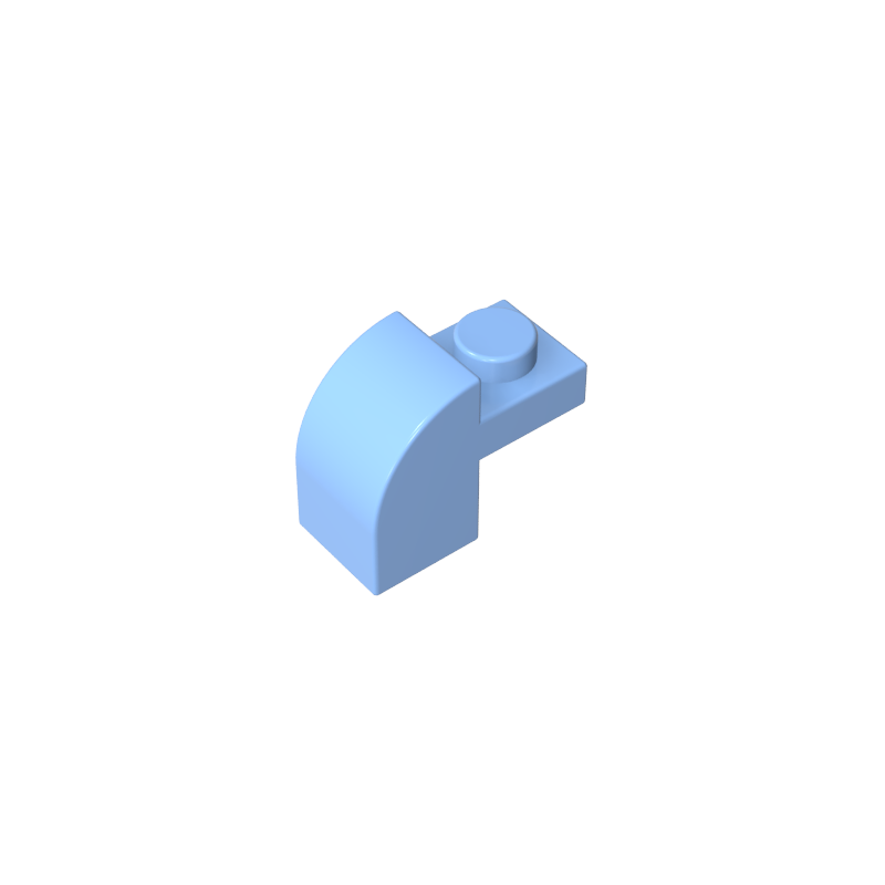 6091 | Slope, Curved 2 x 1 x 1 1/3 with Recessed Stud