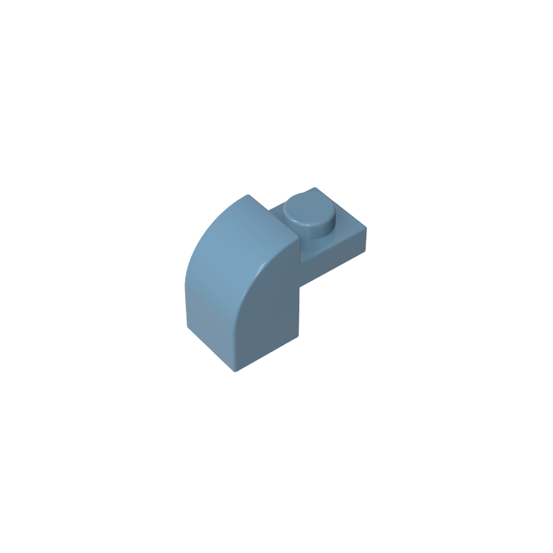 6091 | Slope, Curved 2 x 1 x 1 1/3 with Recessed Stud