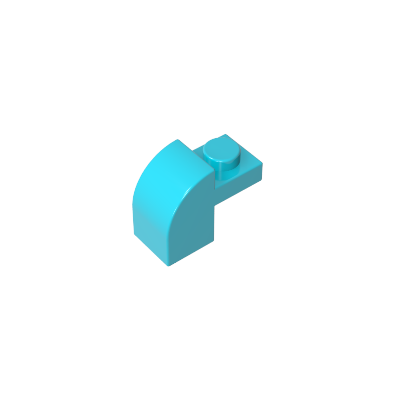 6091 | Slope, Curved 2 x 1 x 1 1/3 with Recessed Stud