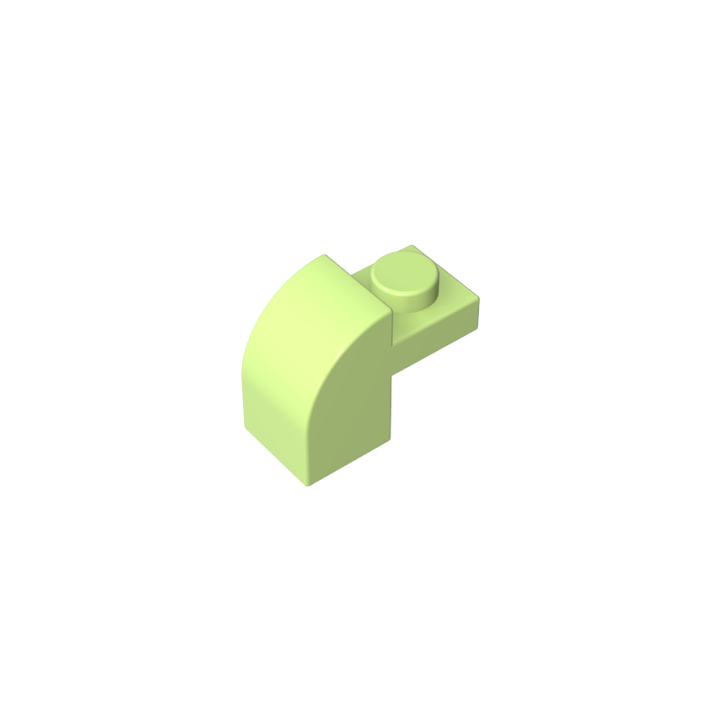 6091 | Slope, Curved 2 x 1 x 1 1/3 with Recessed Stud