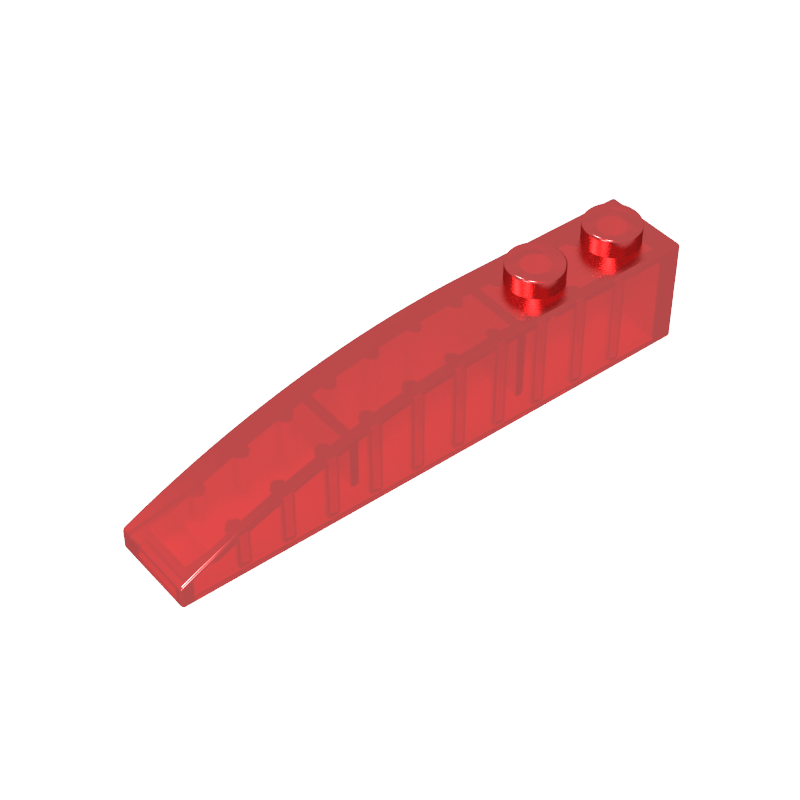 42022 | Slope, Curved 6 x 1 with 2 Studs