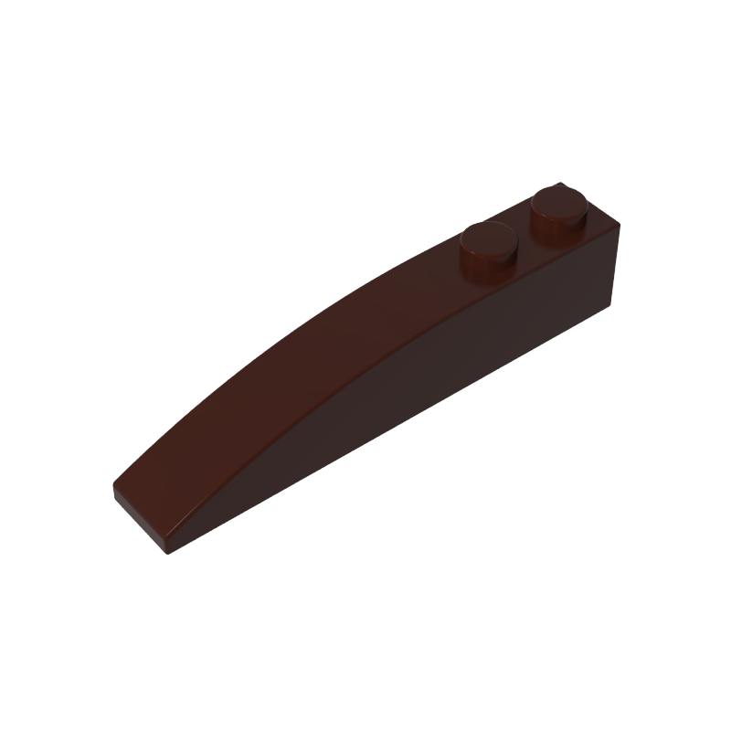42022 | Slope, Curved 6 x 1 with 2 Studs