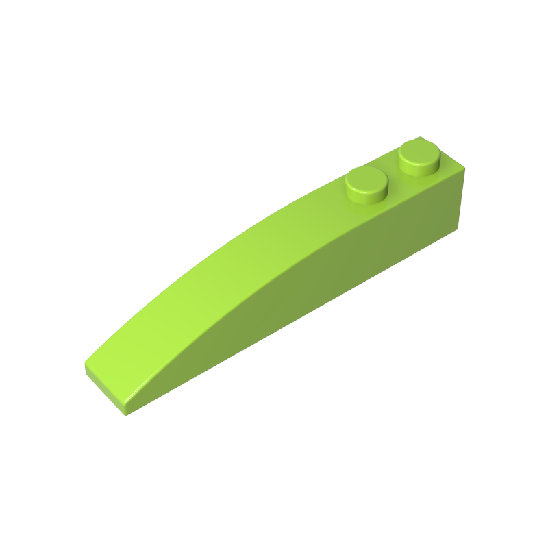42022 | Slope, Curved 6 x 1 with 2 Studs