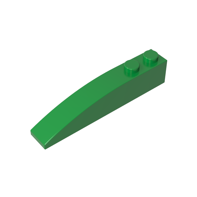 42022 | Slope, Curved 6 x 1 with 2 Studs