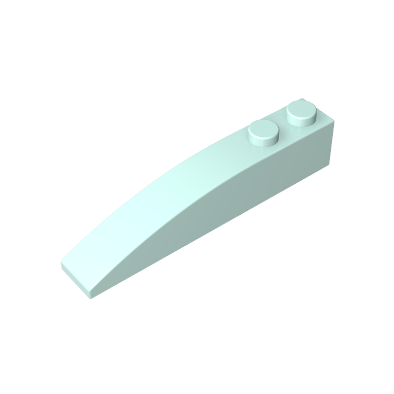 42022 | Slope, Curved 6 x 1 with 2 Studs
