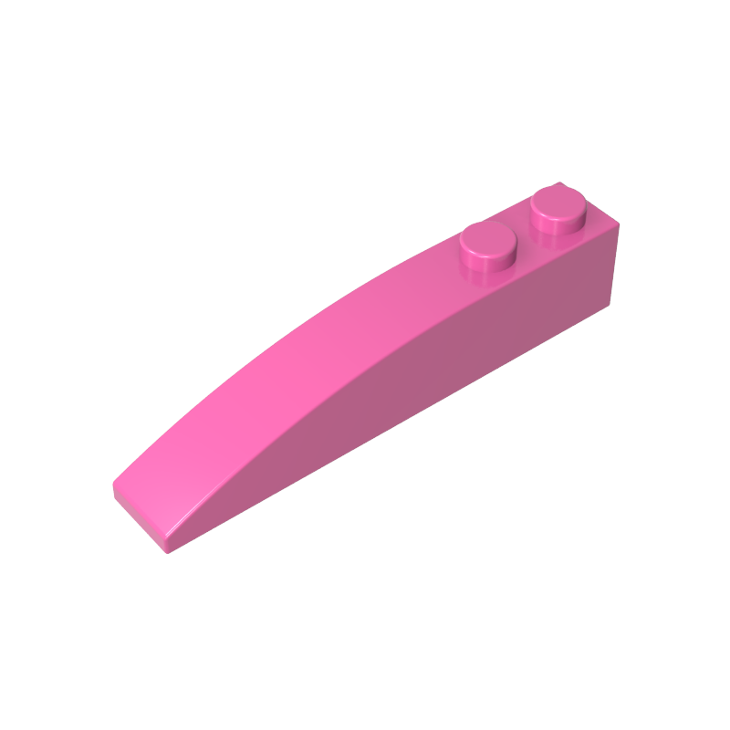 42022 | Slope, Curved 6 x 1 with 2 Studs