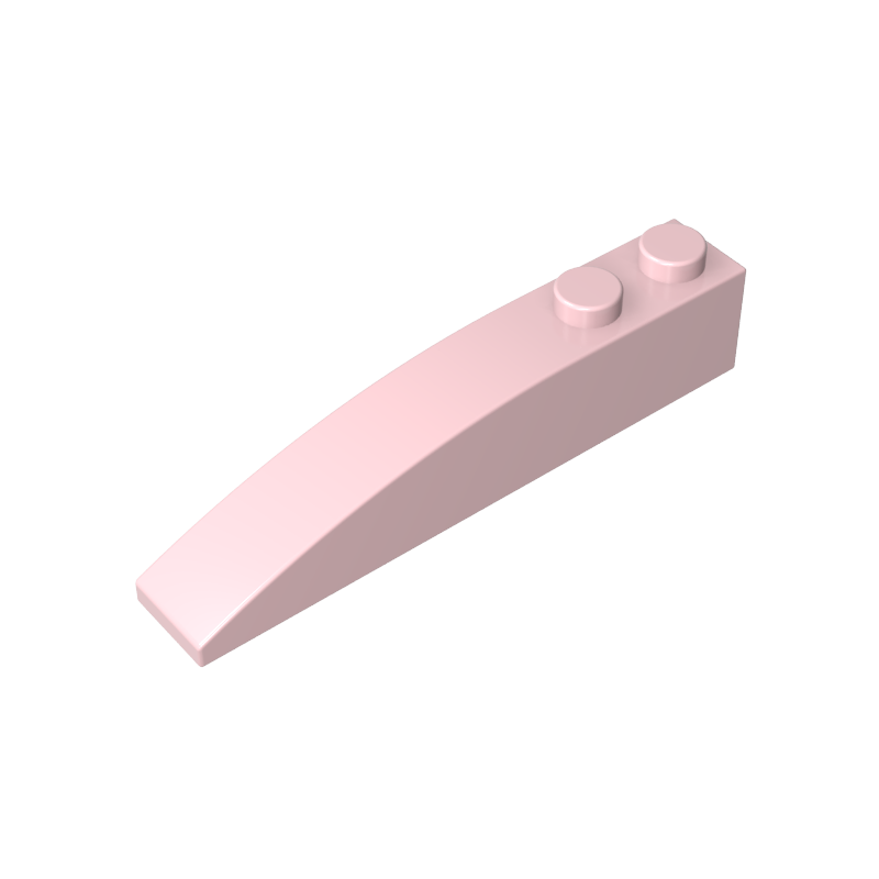 42022 | Slope, Curved 6 x 1 with 2 Studs