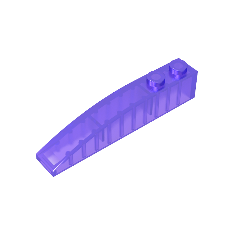 42022 | Slope, Curved 6 x 1 with 2 Studs