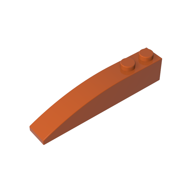 42022 | Slope, Curved 6 x 1 with 2 Studs