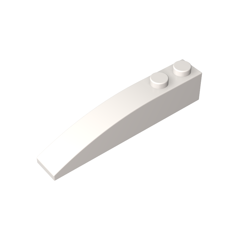 42022 | Slope, Curved 6 x 1 with 2 Studs