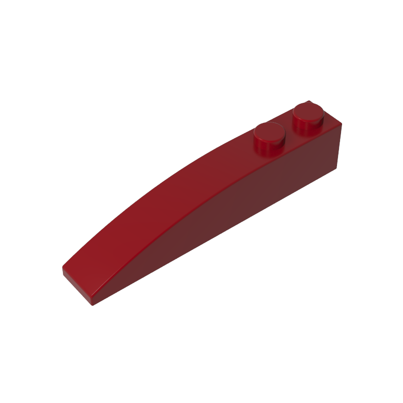 42022 | Slope, Curved 6 x 1 with 2 Studs