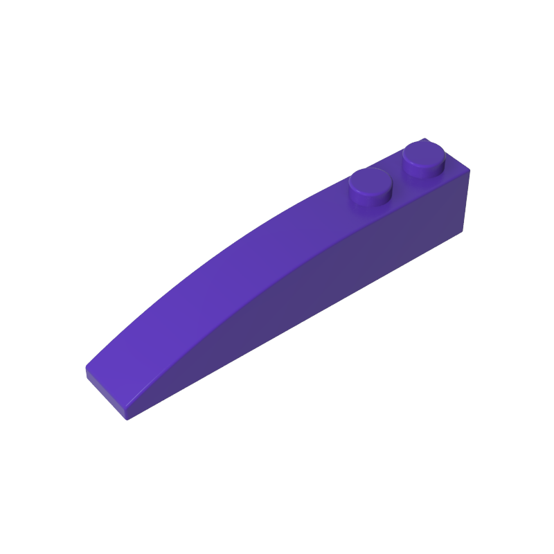 42022 | Slope, Curved 6 x 1 with 2 Studs