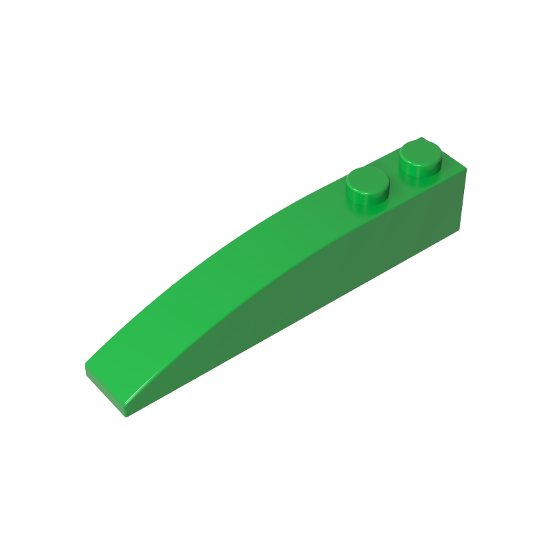 42022 | Slope, Curved 6 x 1 with 2 Studs