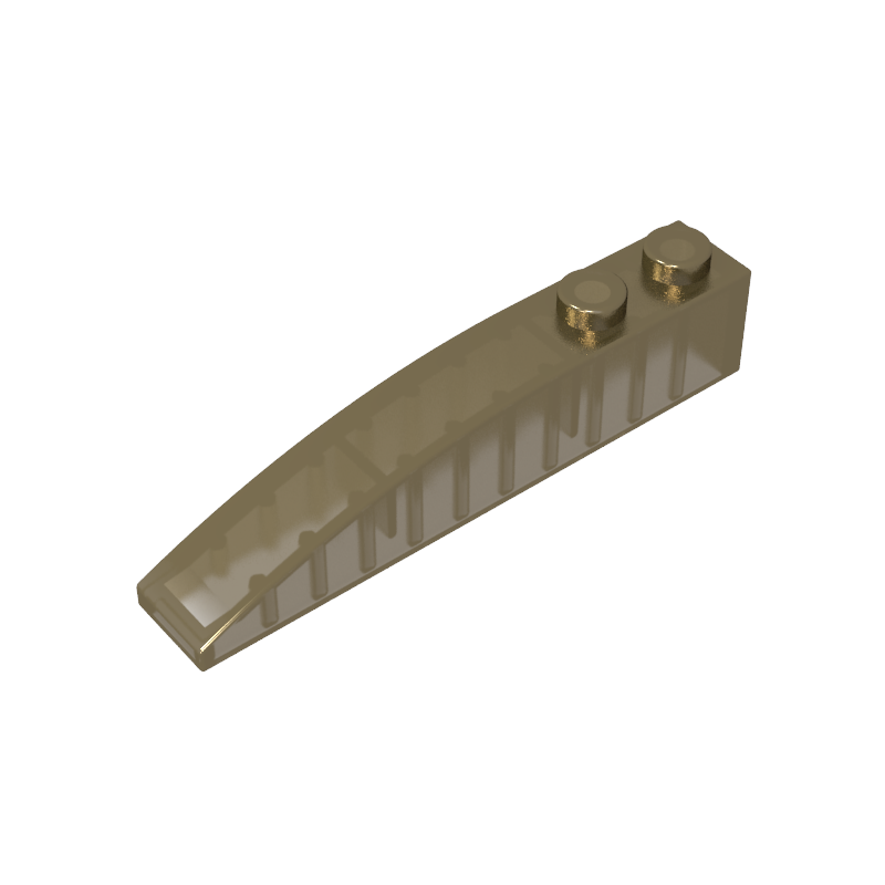 42022 | Slope, Curved 6 x 1 with 2 Studs