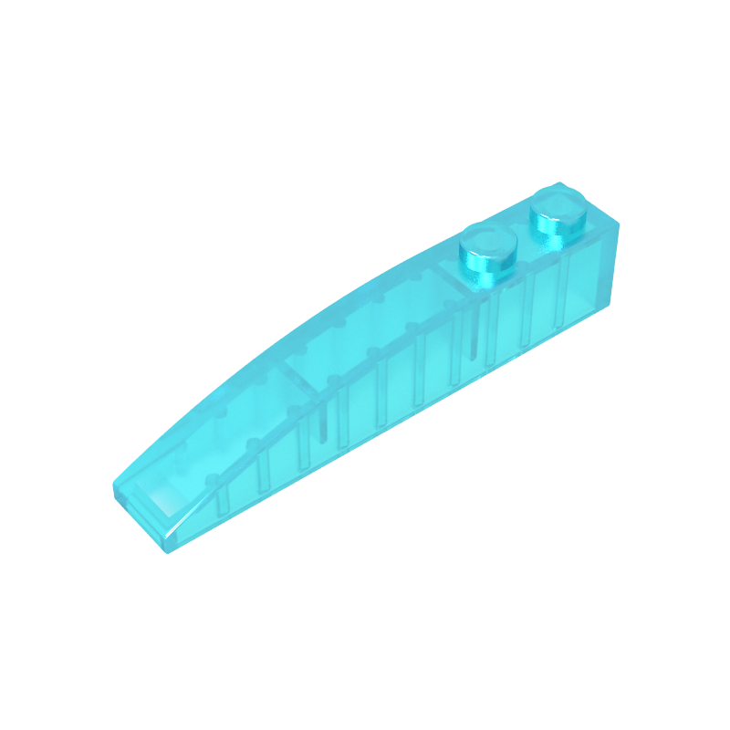 42022 | Slope, Curved 6 x 1 with 2 Studs