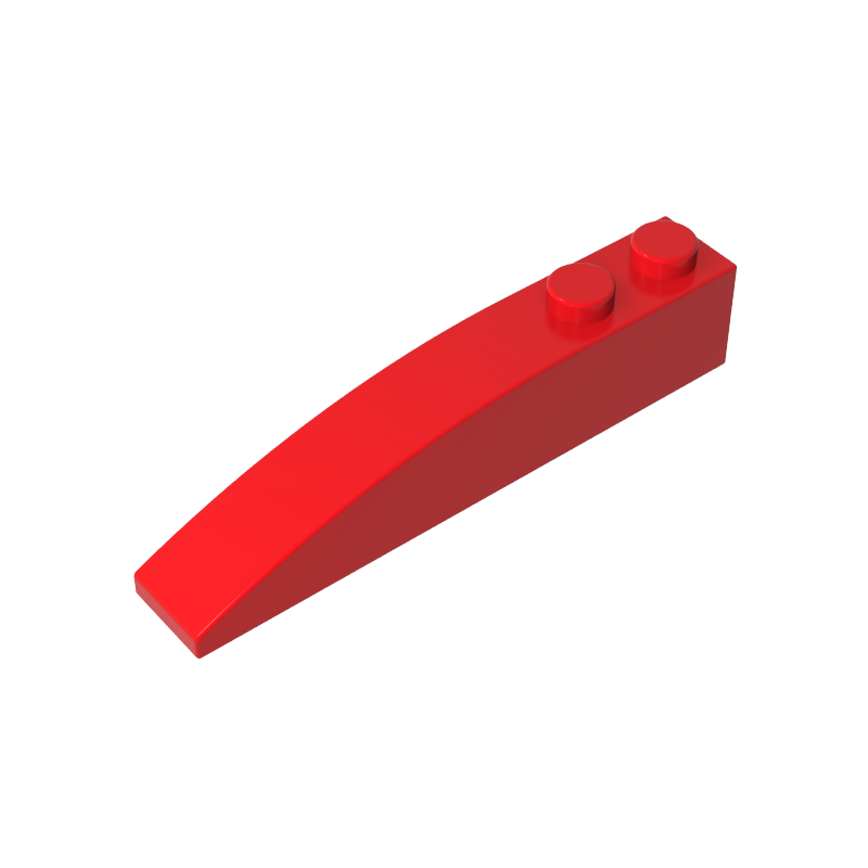 42022 | Slope, Curved 6 x 1 with 2 Studs