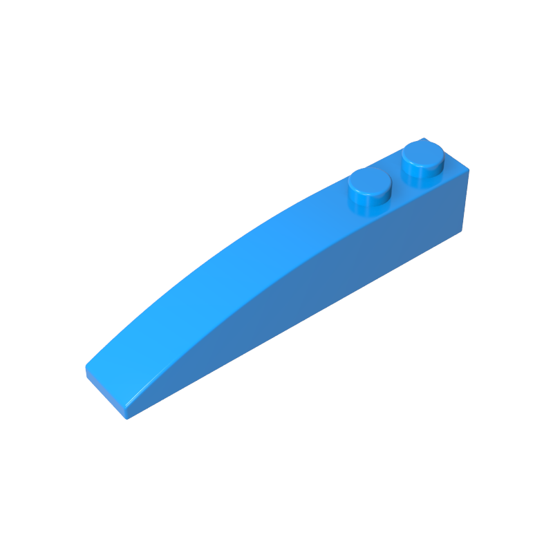 42022 | Slope, Curved 6 x 1 with 2 Studs