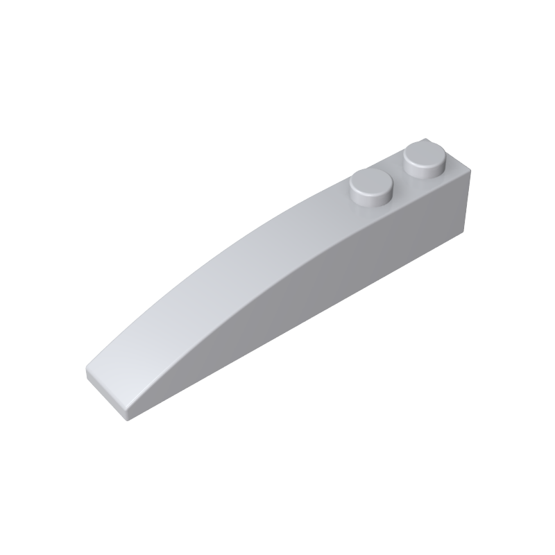 42022 | Slope, Curved 6 x 1 with 2 Studs