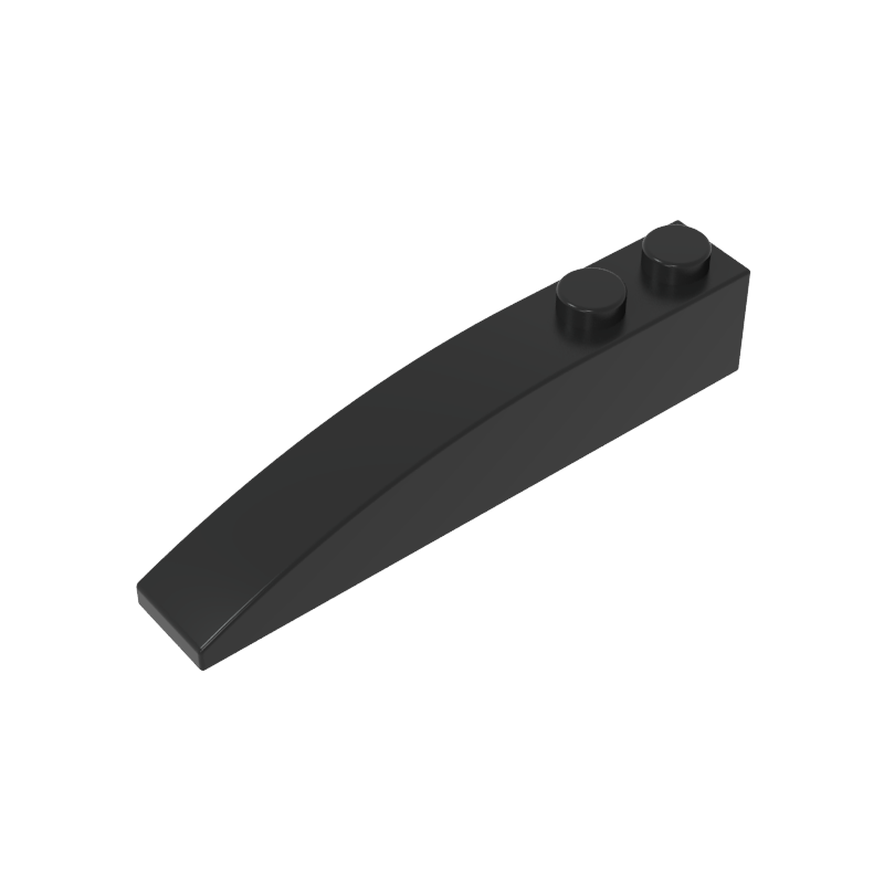 42022 | Slope, Curved 6 x 1 with 2 Studs