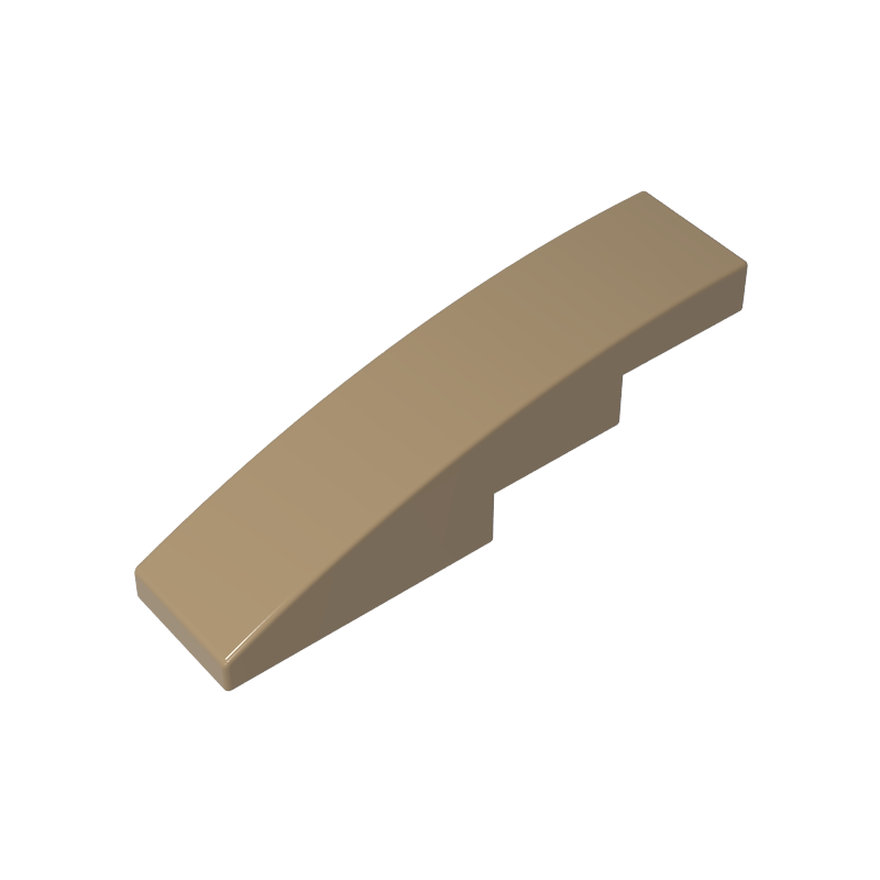 61678 | Slope, Curved 4 x 1