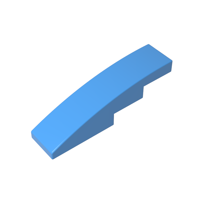 61678 | Slope, Curved 4 x 1