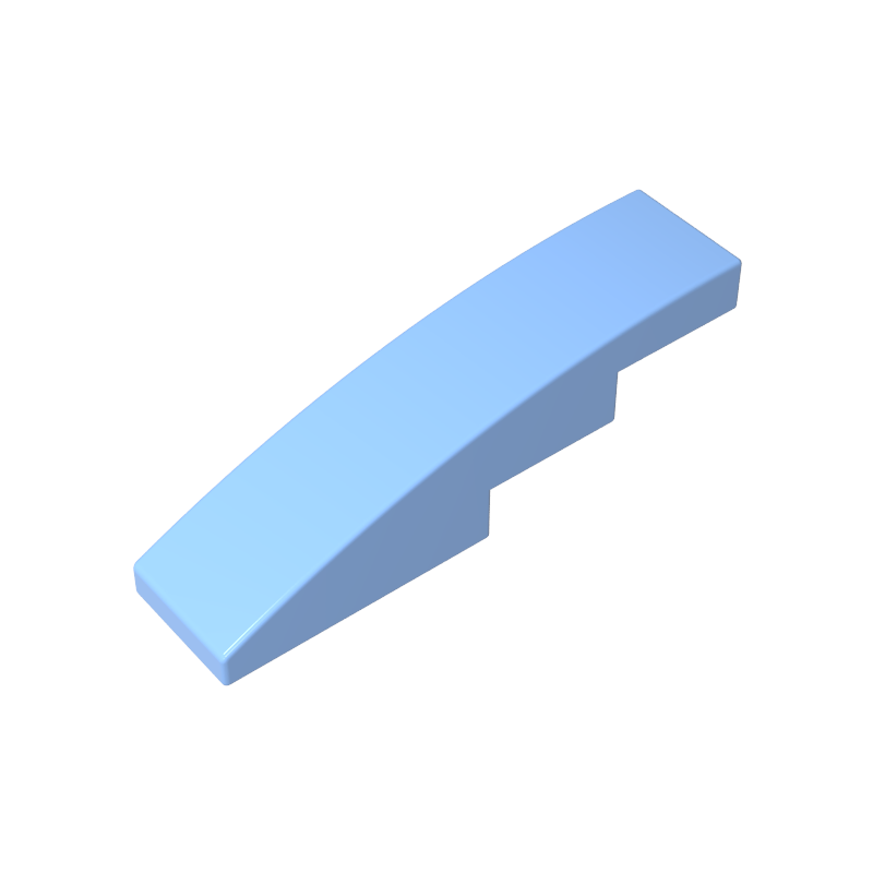 61678 | Slope, Curved 4 x 1
