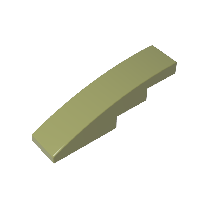 61678 | Slope, Curved 4 x 1