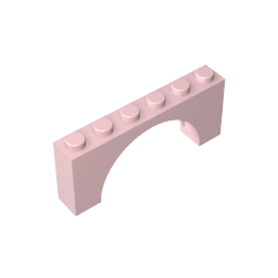 15254 | Arch 1 x 6 x 2 - Thick Top with Reinforced Underside
