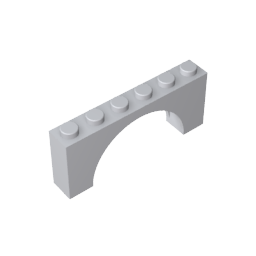 15254 | Arch 1 x 6 x 2 - Thick Top with Reinforced Underside