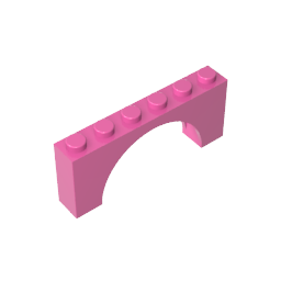 15254 | Arch 1 x 6 x 2 - Thick Top with Reinforced Underside