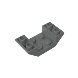 4871 | Slope, Inverted 45 4 x 2 Double with 2 x 2 Cutout