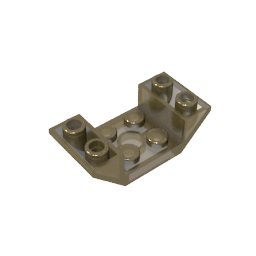 4871 | Slope, Inverted 45 4 x 2 Double with 2 x 2 Cutout