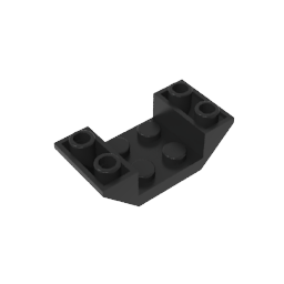4871 | Slope, Inverted 45 4 x 2 Double with 2 x 2 Cutout