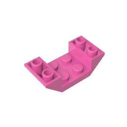 4871 | Slope, Inverted 45 4 x 2 Double with 2 x 2 Cutout