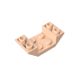 4871 | Slope, Inverted 45 4 x 2 Double with 2 x 2 Cutout