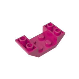 4871 | Slope, Inverted 45 4 x 2 Double with 2 x 2 Cutout